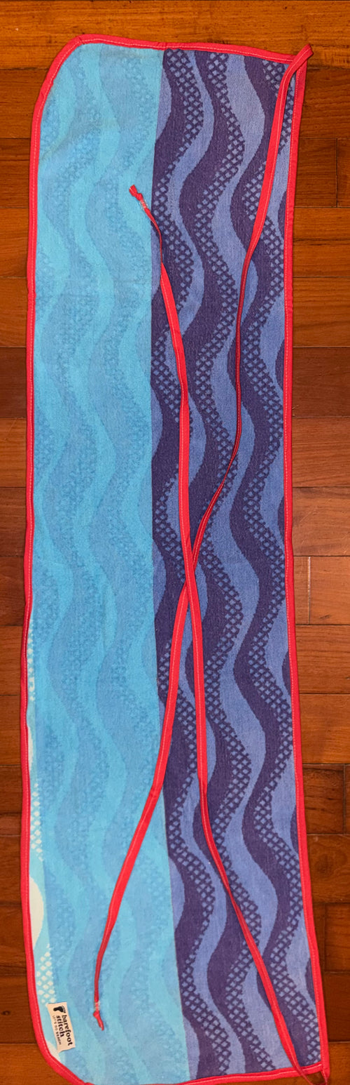 Deep blue sea double sided towel skirt (14 by 53inch) (drop 23)