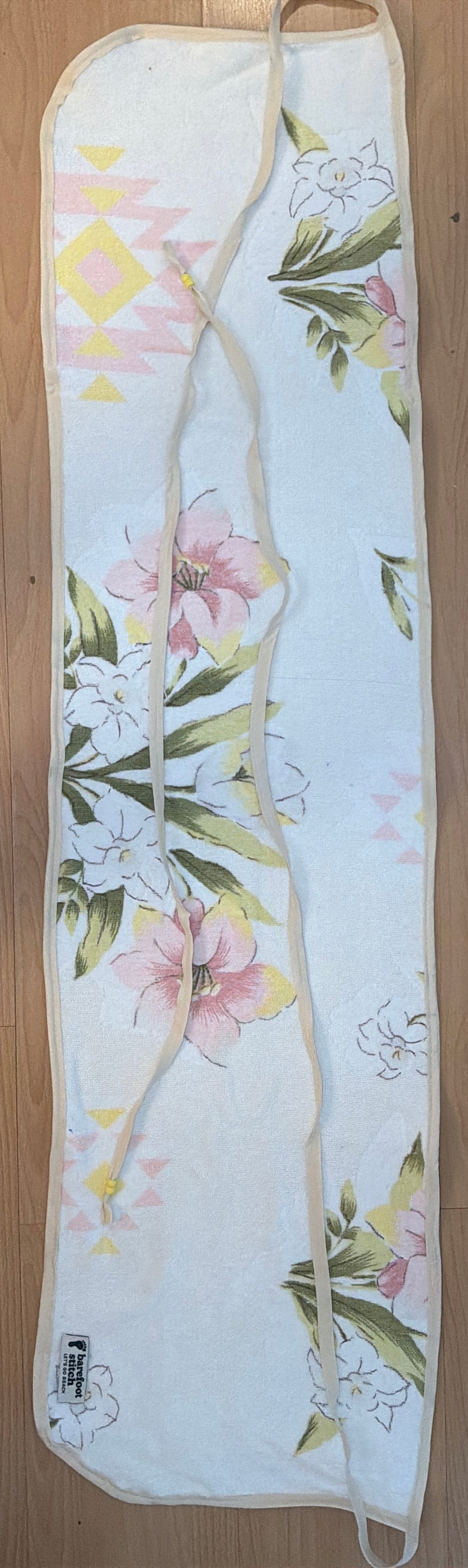 Smell the flowers towel skirt (14.5 by 55 inch) (drop 25)