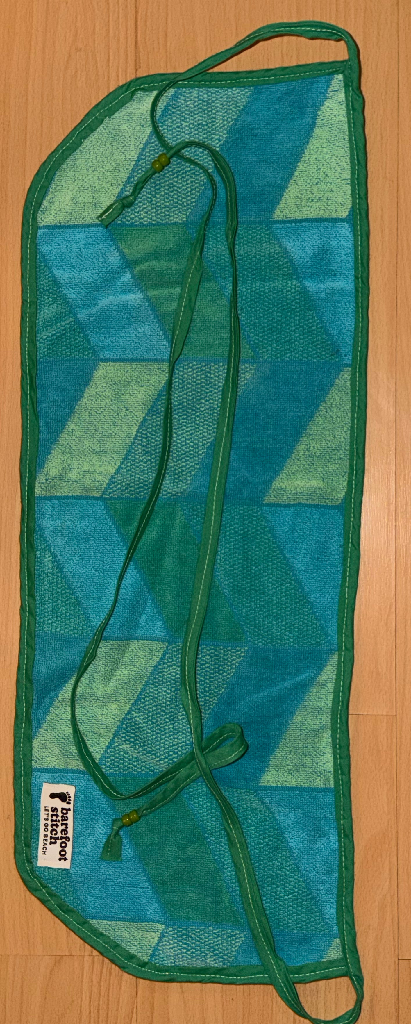 Blue sea baby towel skirt (drop 24) (27inch by 10)