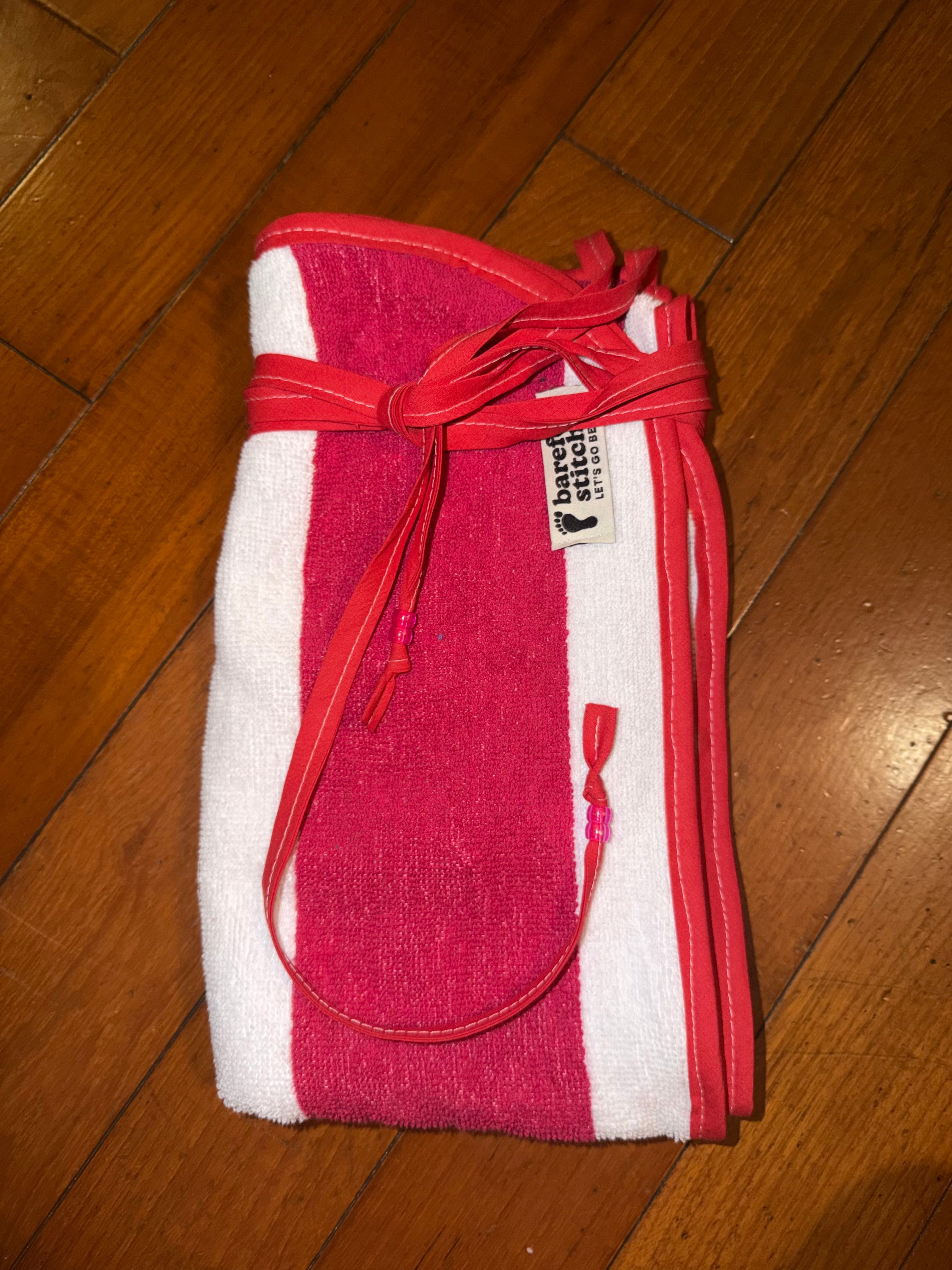 Pink towel skirt (14 by 50) (drop 22)