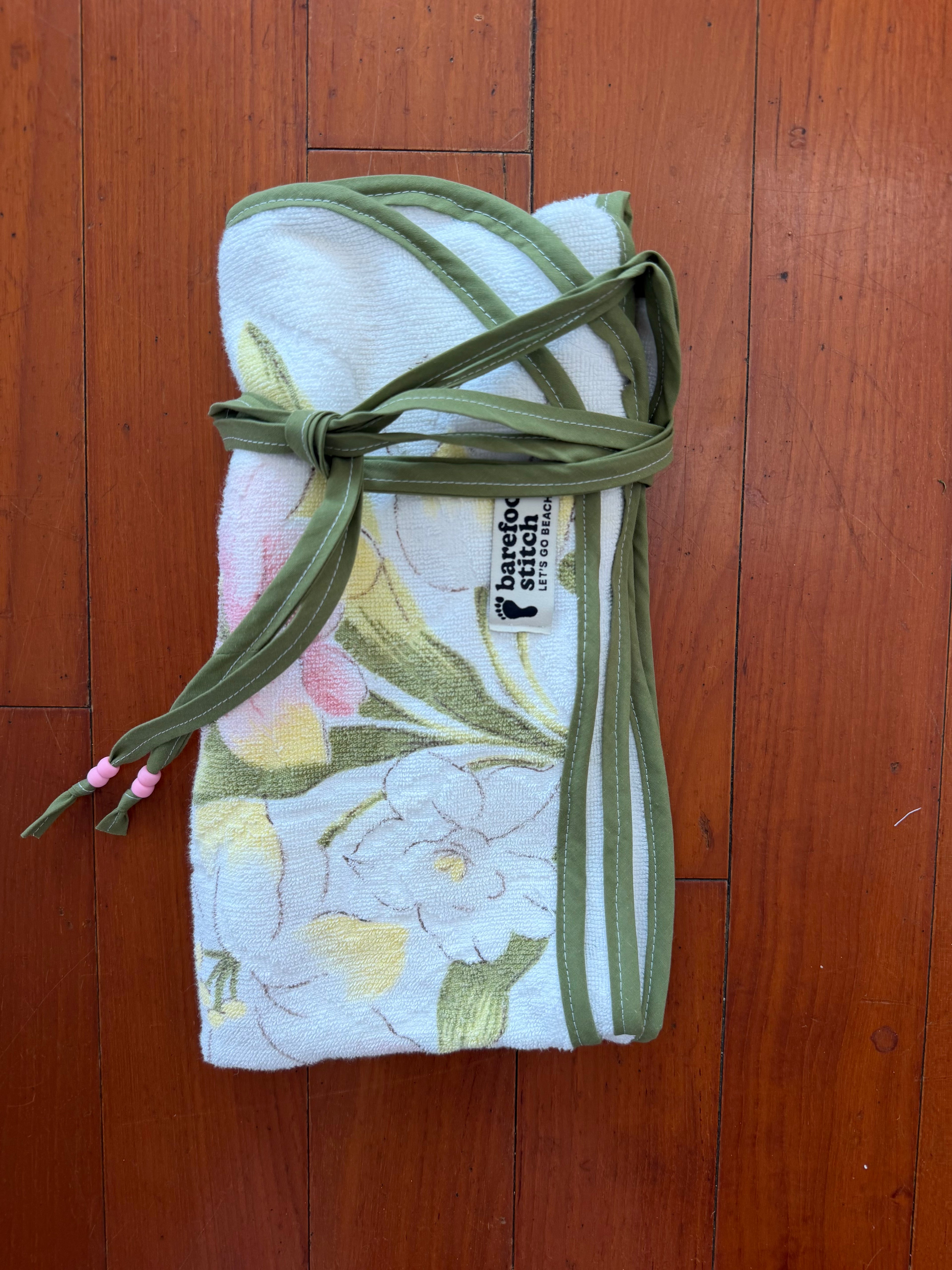 Flowersss towel skirt (14 by 53inch) (drop 26)