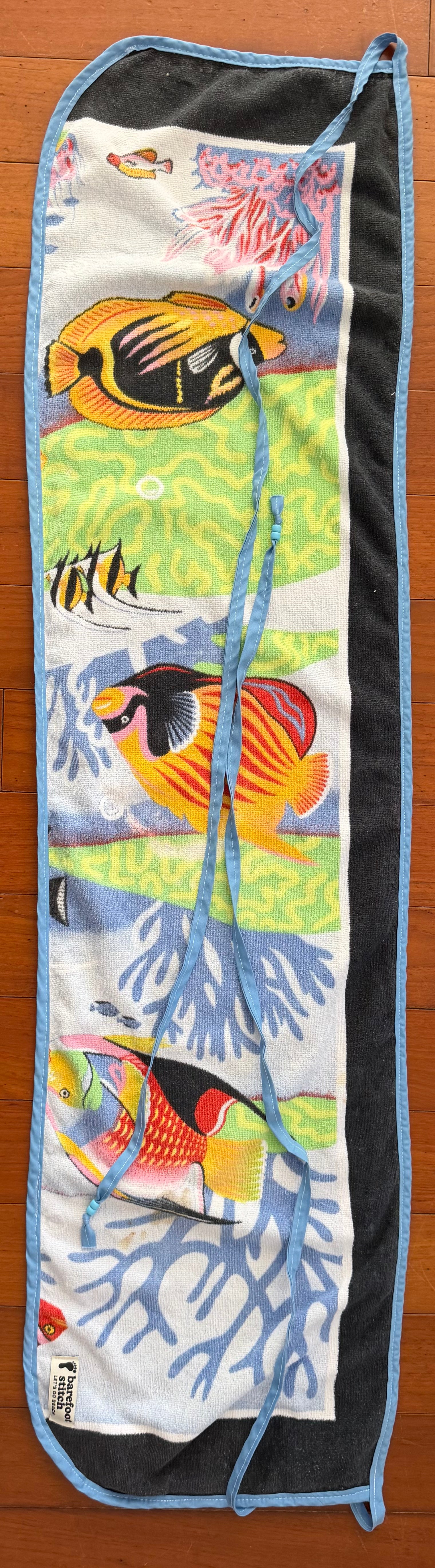 fishiesss towel skirt (13.5 by 53inch) (drop 26)