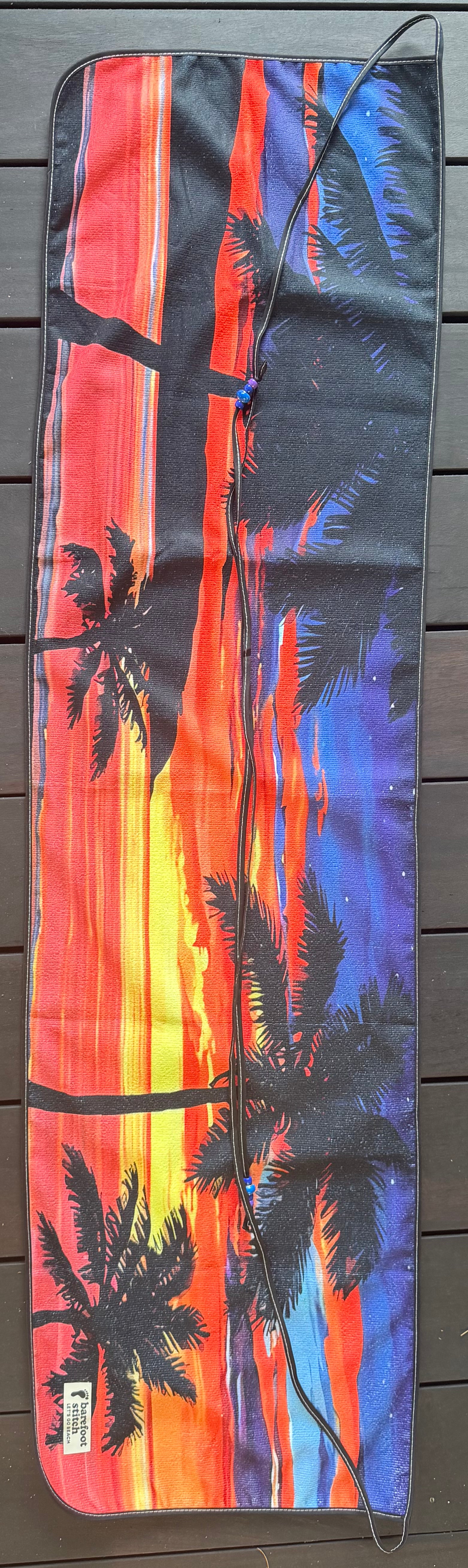 Sunset day dream (towel 53inch by 15inch) (strings 310inch)