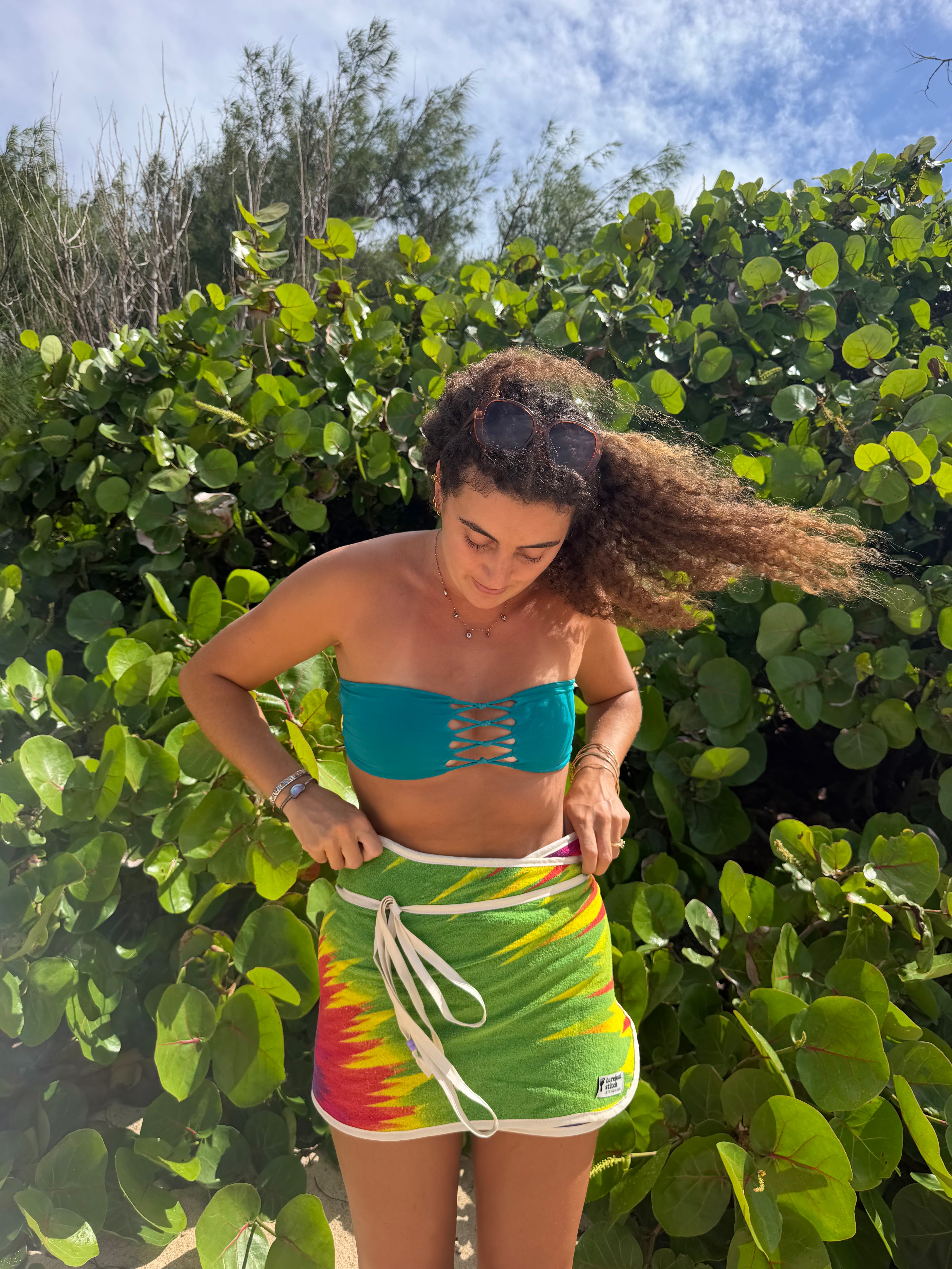 Grateful towel skirt (14 by 56inch) (drop 24)