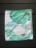 The Turtle Dude (towel 53inch by 15inch)(strings 310inch)