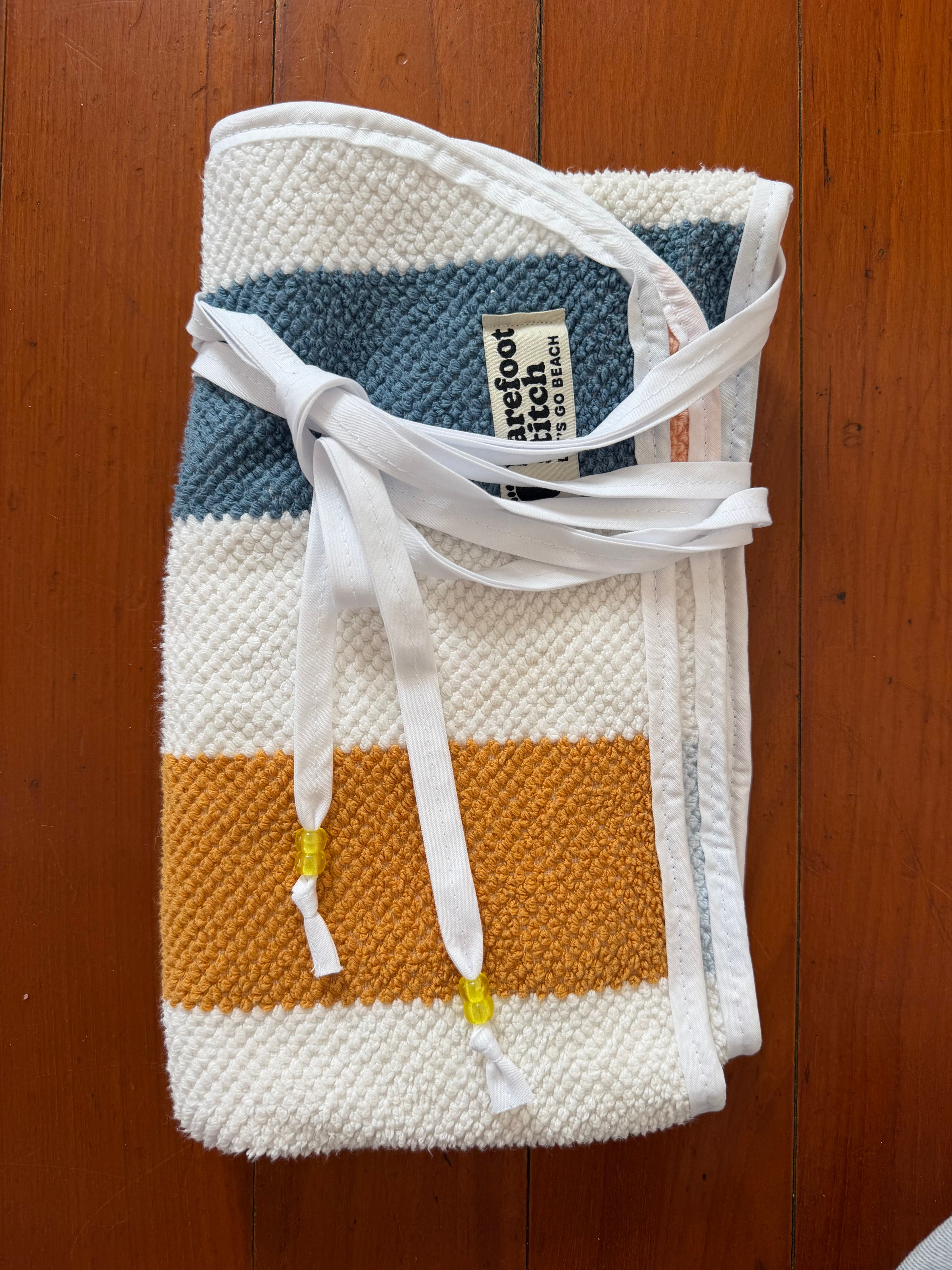 striped towel skirt (13 by 47inch) (drop 26)