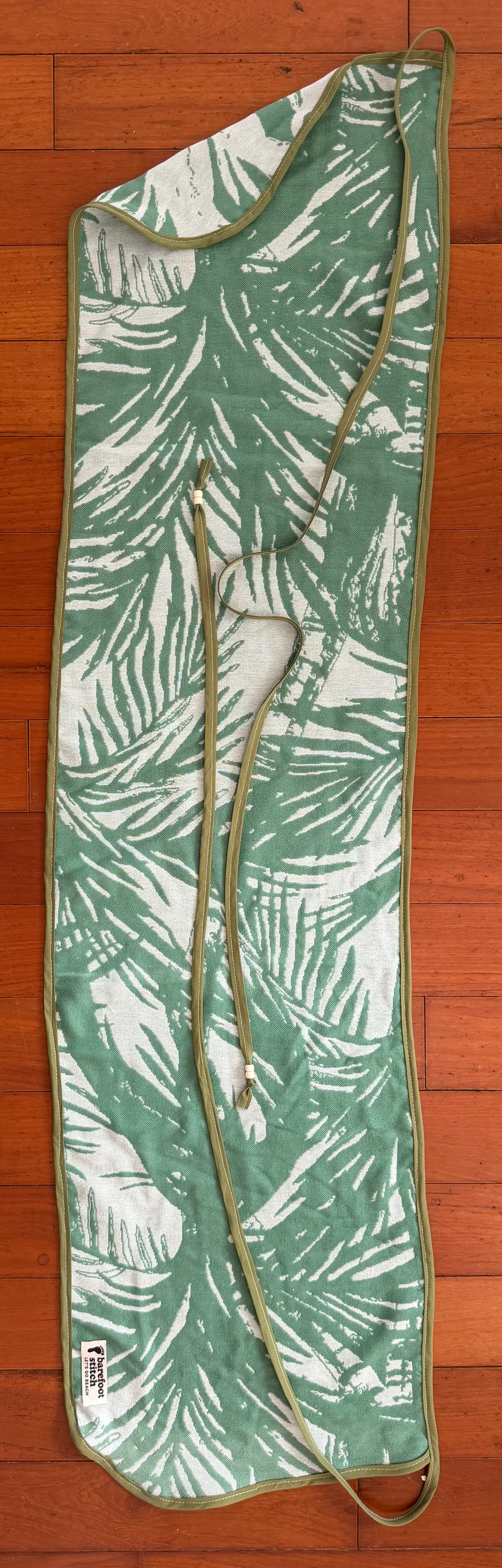 monstera towel skirt (14.5 by 56inch) (drop 26)